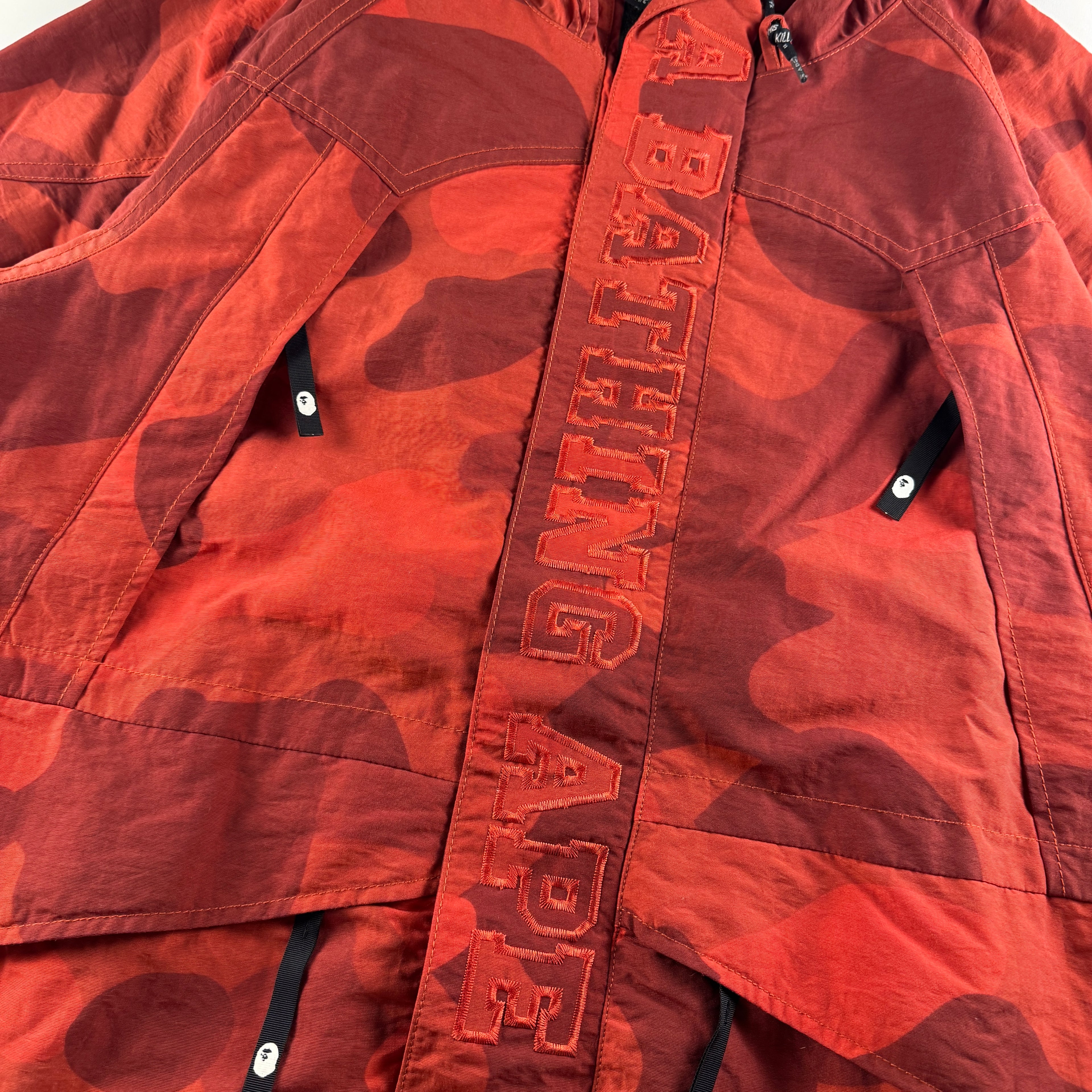 BAPE Camo Red Snowboard Jacket (L)