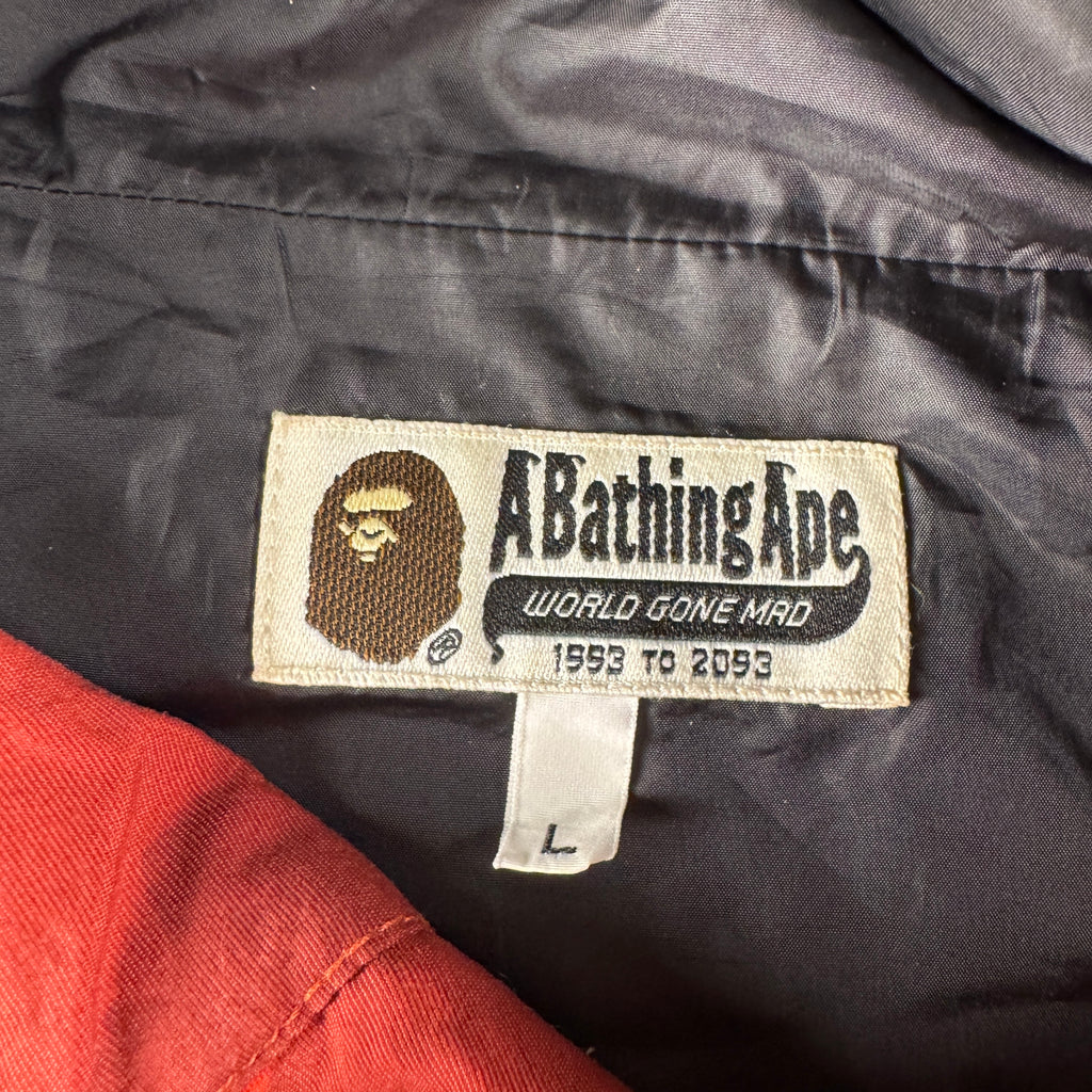 BAPE Camo Red Snowboard Jacket (L)