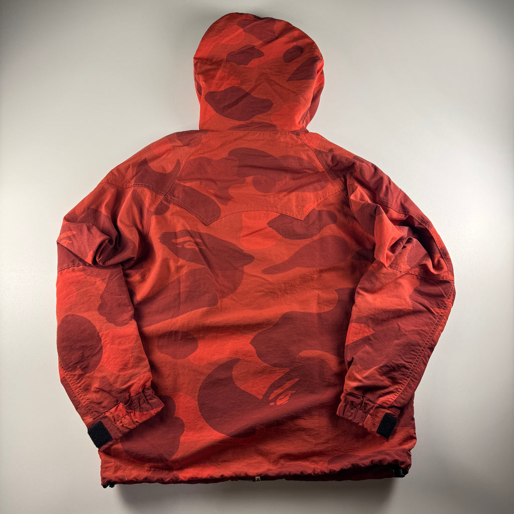 BAPE Camo Red Snowboard Jacket (L)