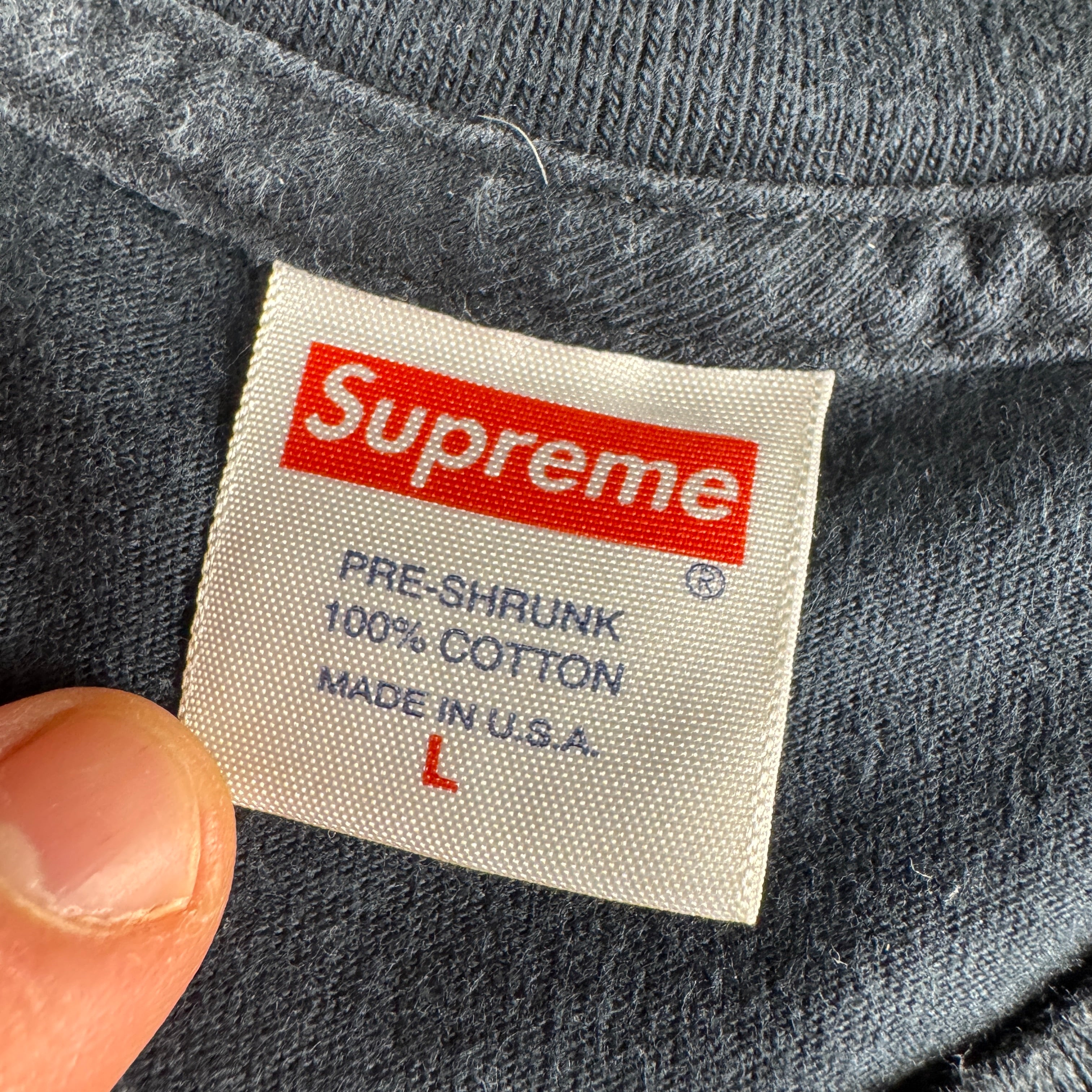 Supreme x MLK Dream Black Tee (L)