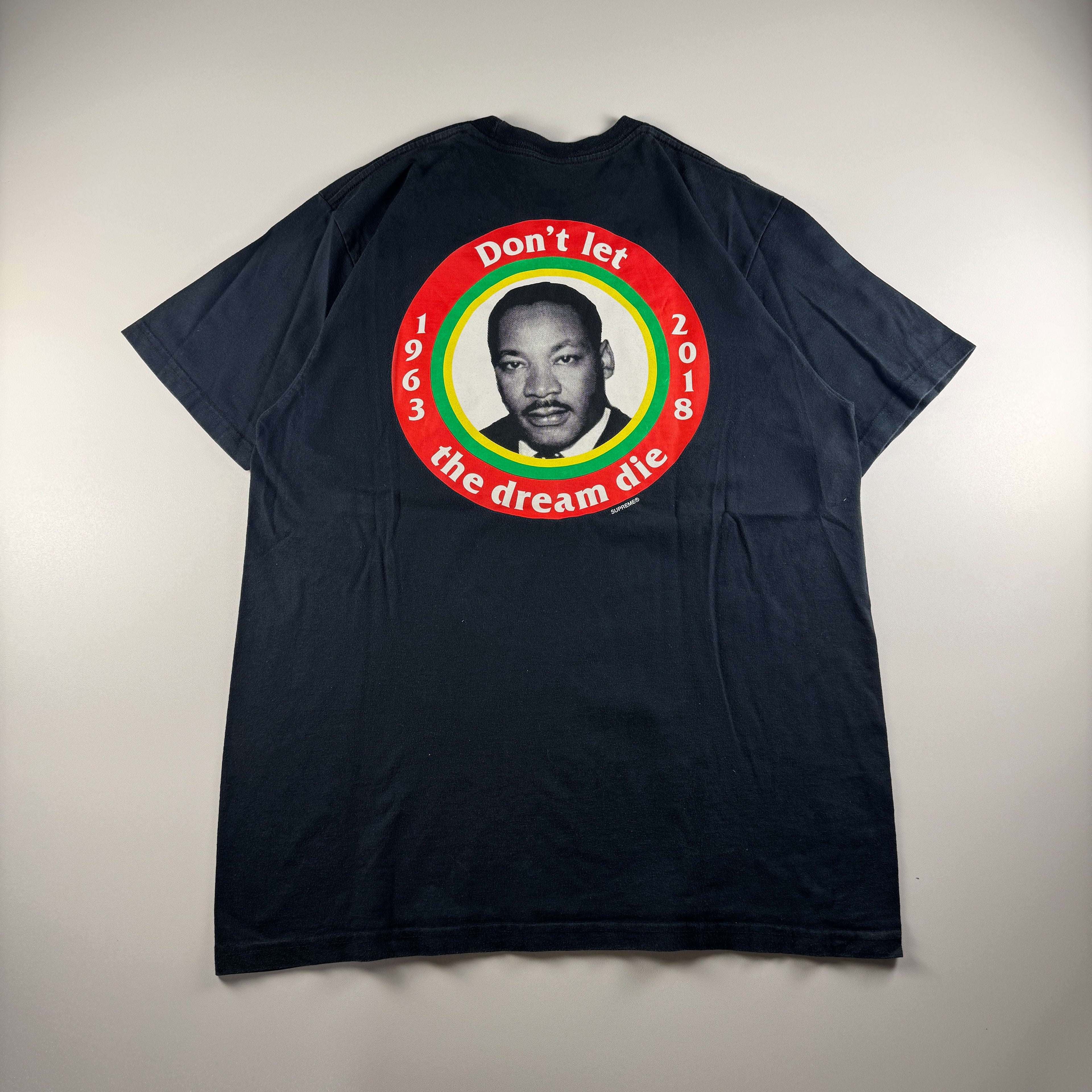 Supreme x MLK Dream Black Tee (L)