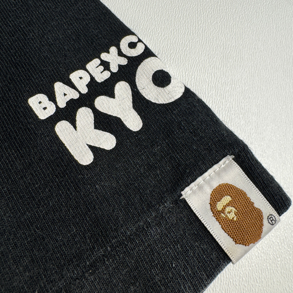 BAPE Baby Milo Kyoto Exclusive Black Tee (XXL)