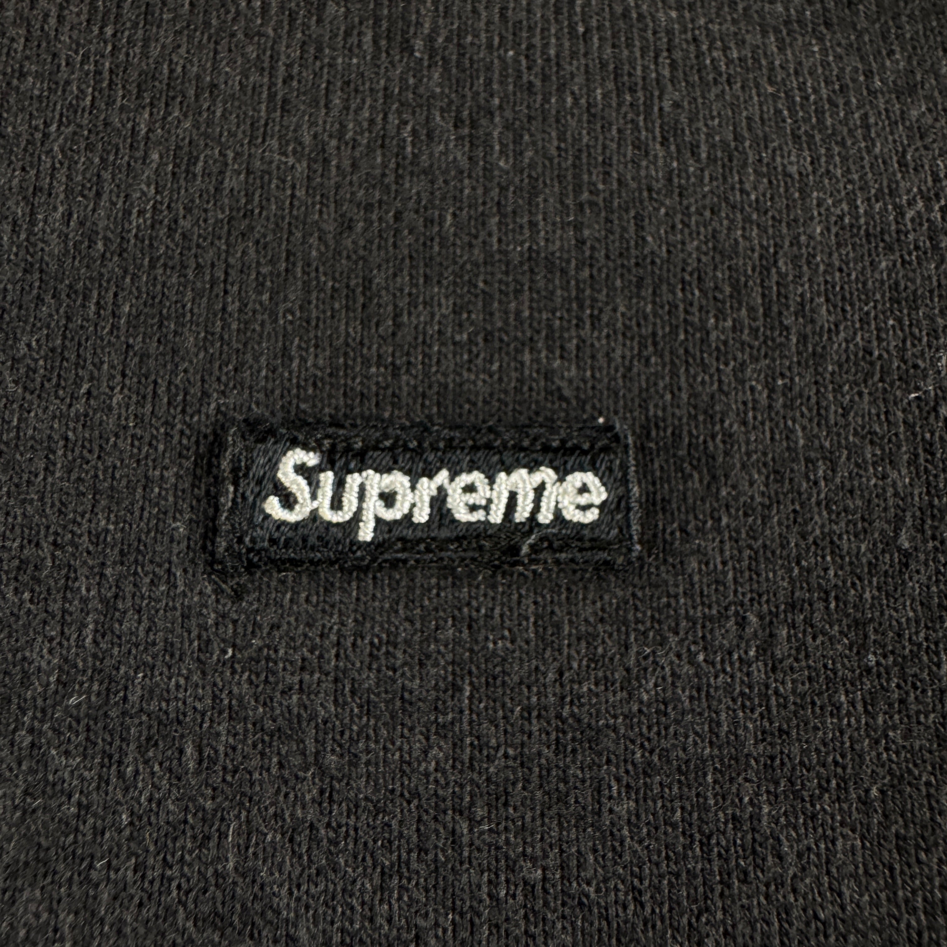 Supreme Small Box Logo Black Sweater (S)