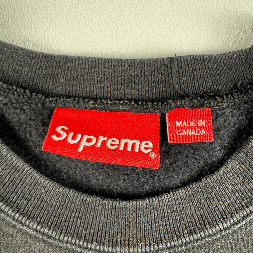 Supreme Small Box Logo Black Sweater (S)