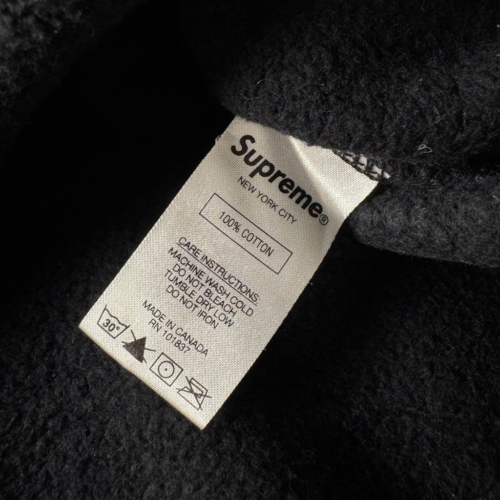 Supreme Small Box Logo Black Sweater (S)