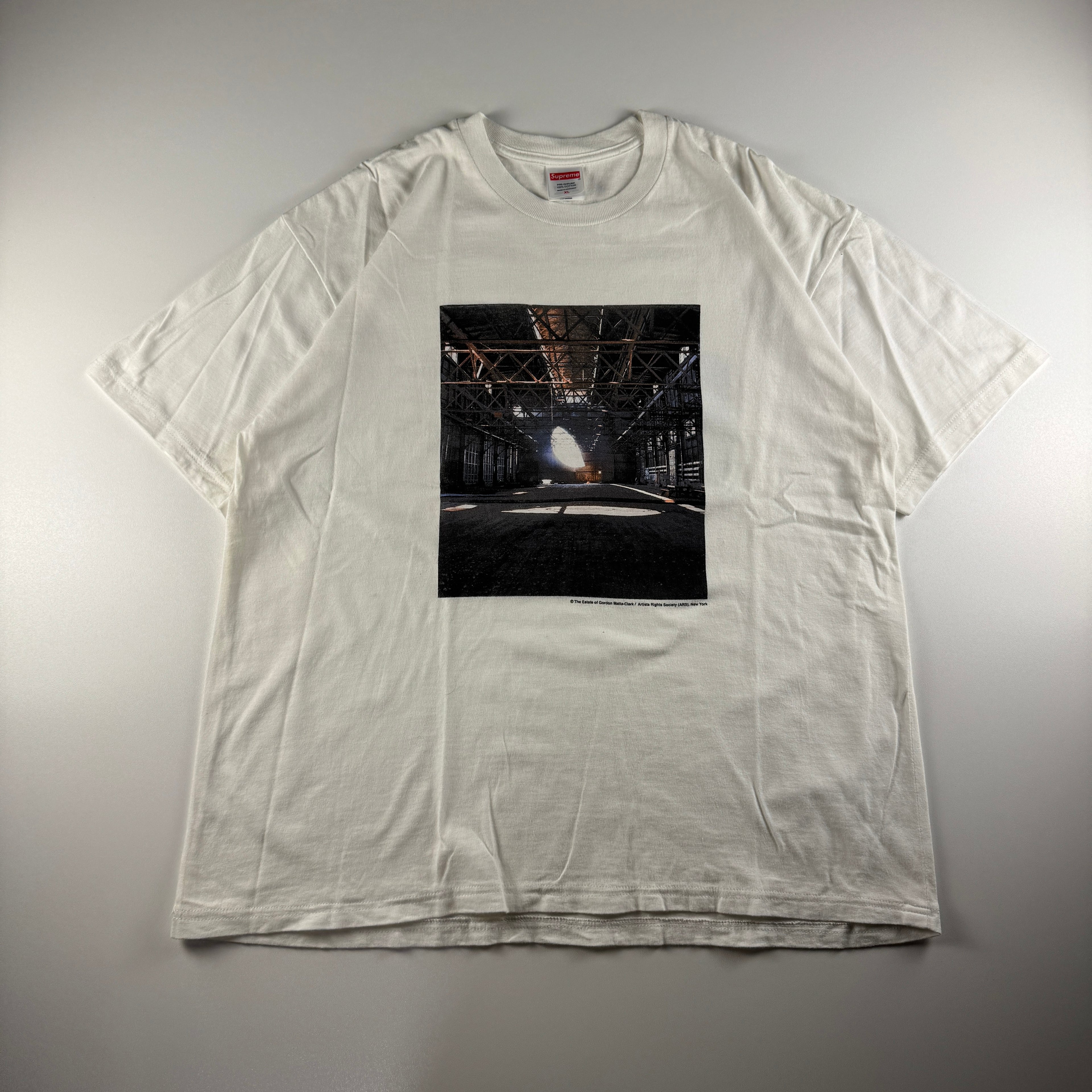 Supreme Day's End White Tee (XL)