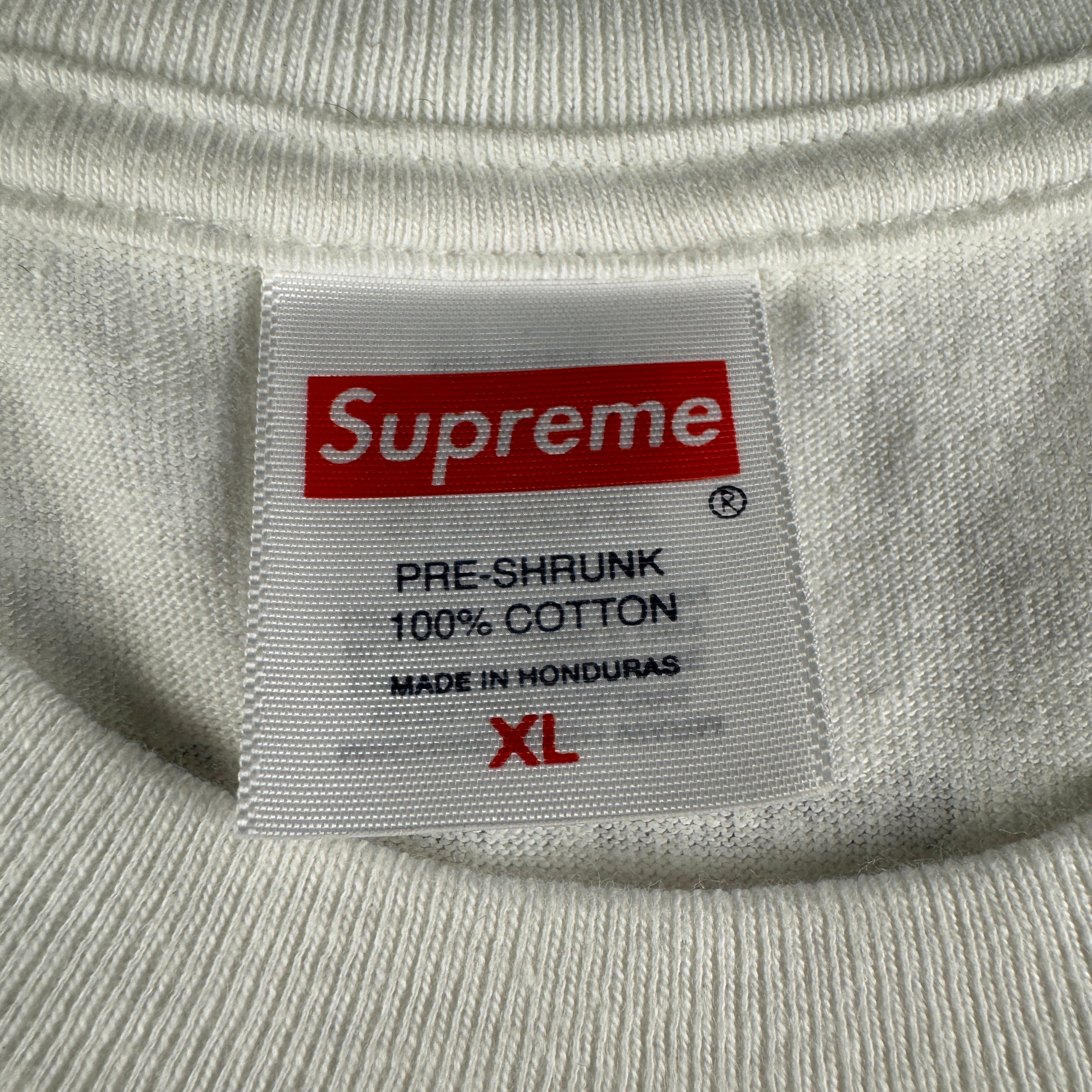 Supreme Day's End White Tee (XL)