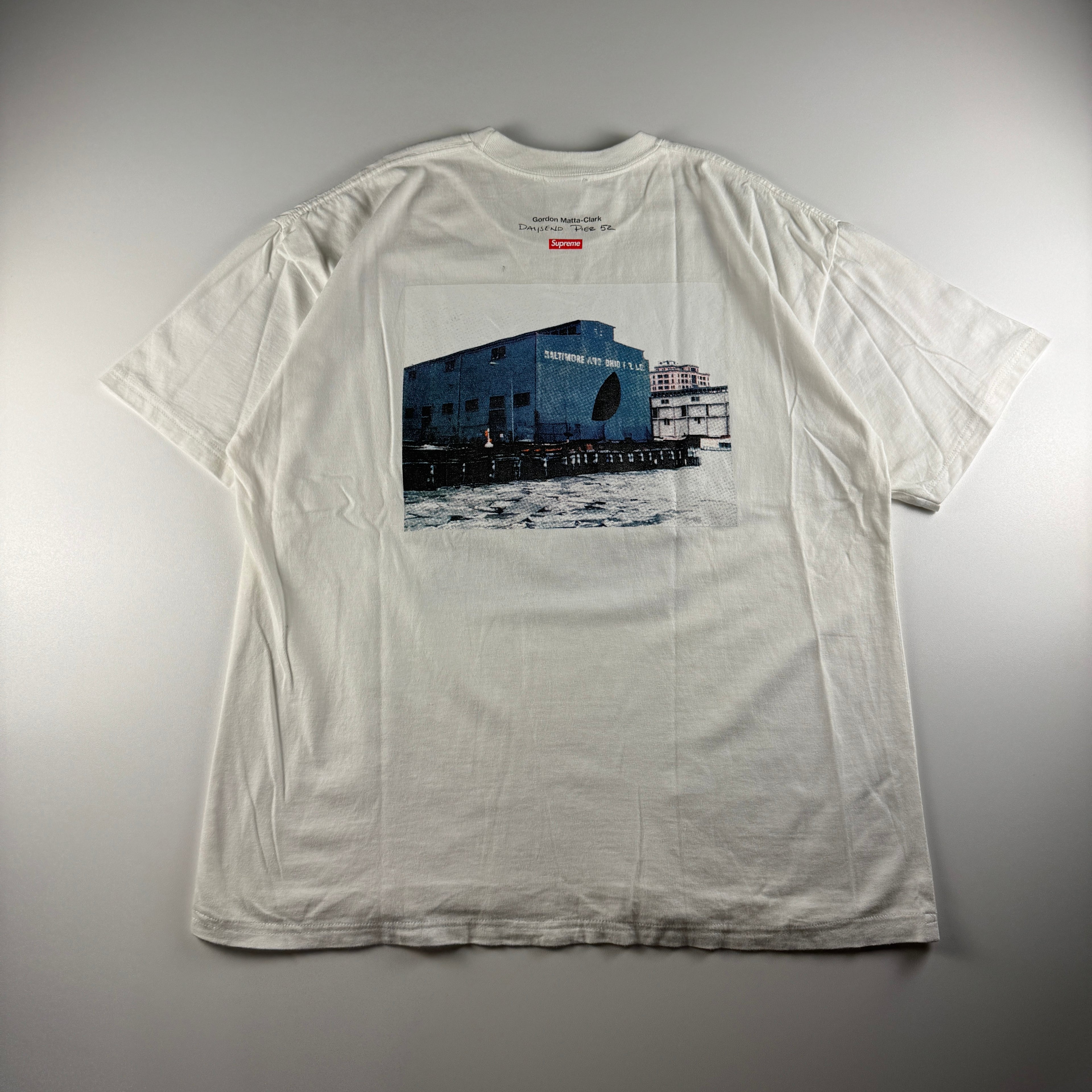 Supreme Day's End White Tee (XL)