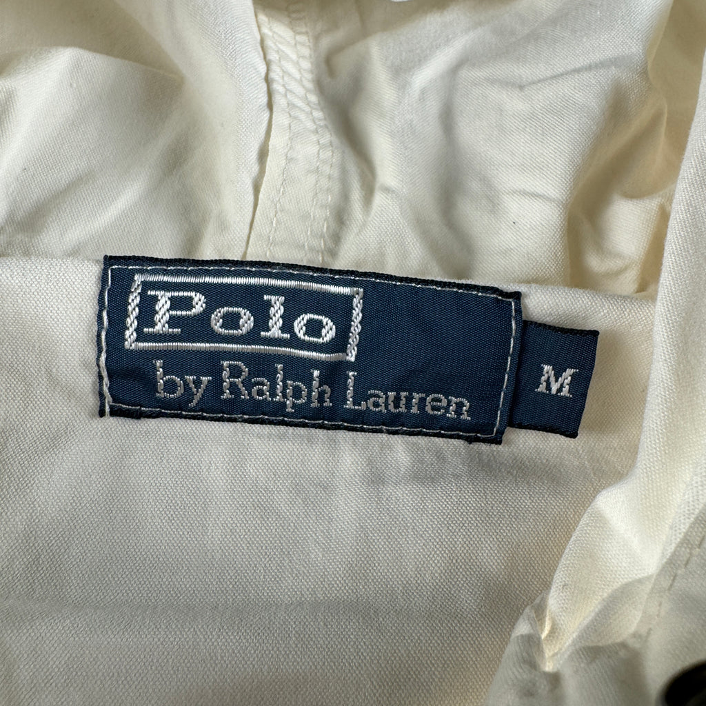Ralph Lauren RLPC Football Club White Two-Way Zip Up Jacket (M)