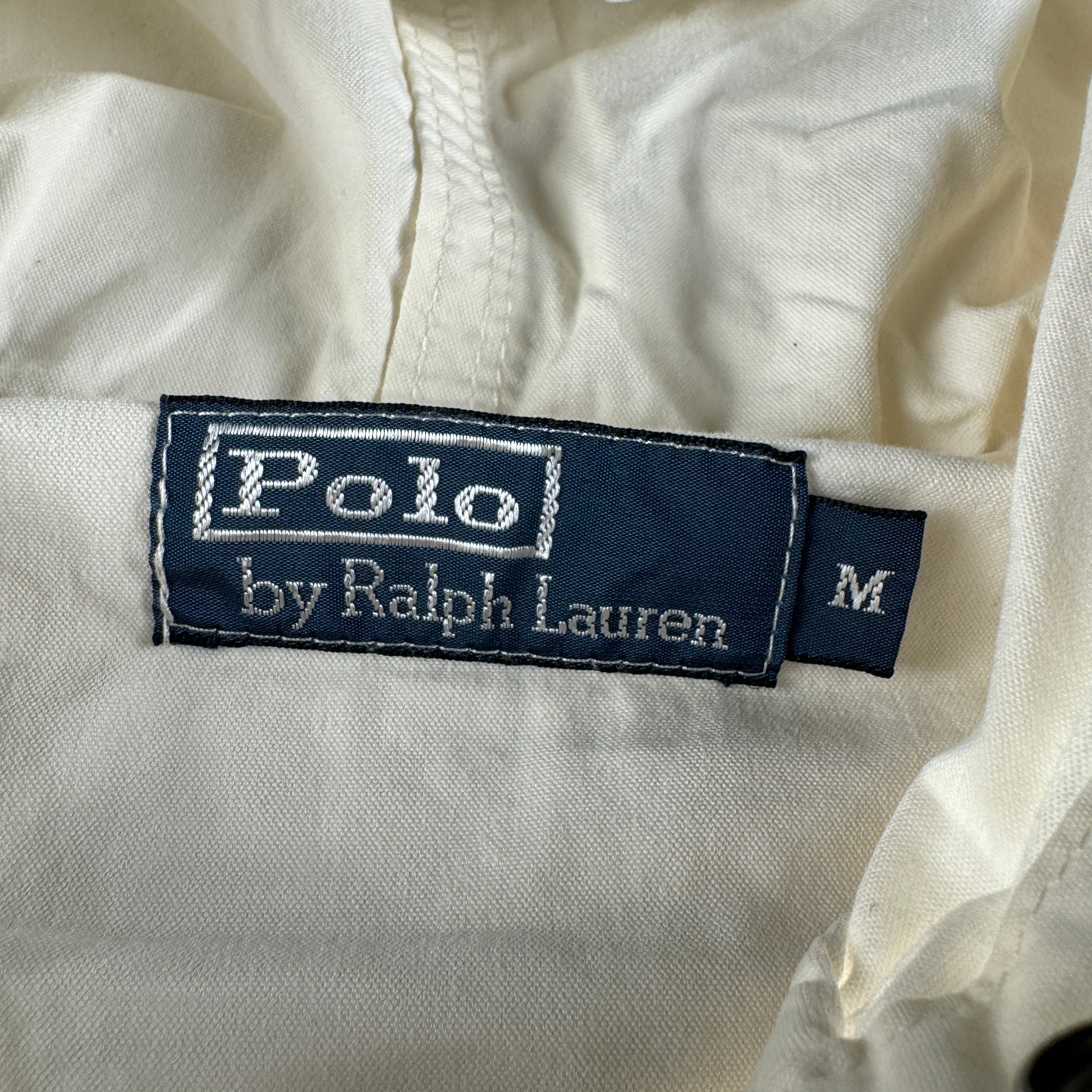 Ralph Lauren RLPC Football Club White Two-Way Zip Up Jacket (M)