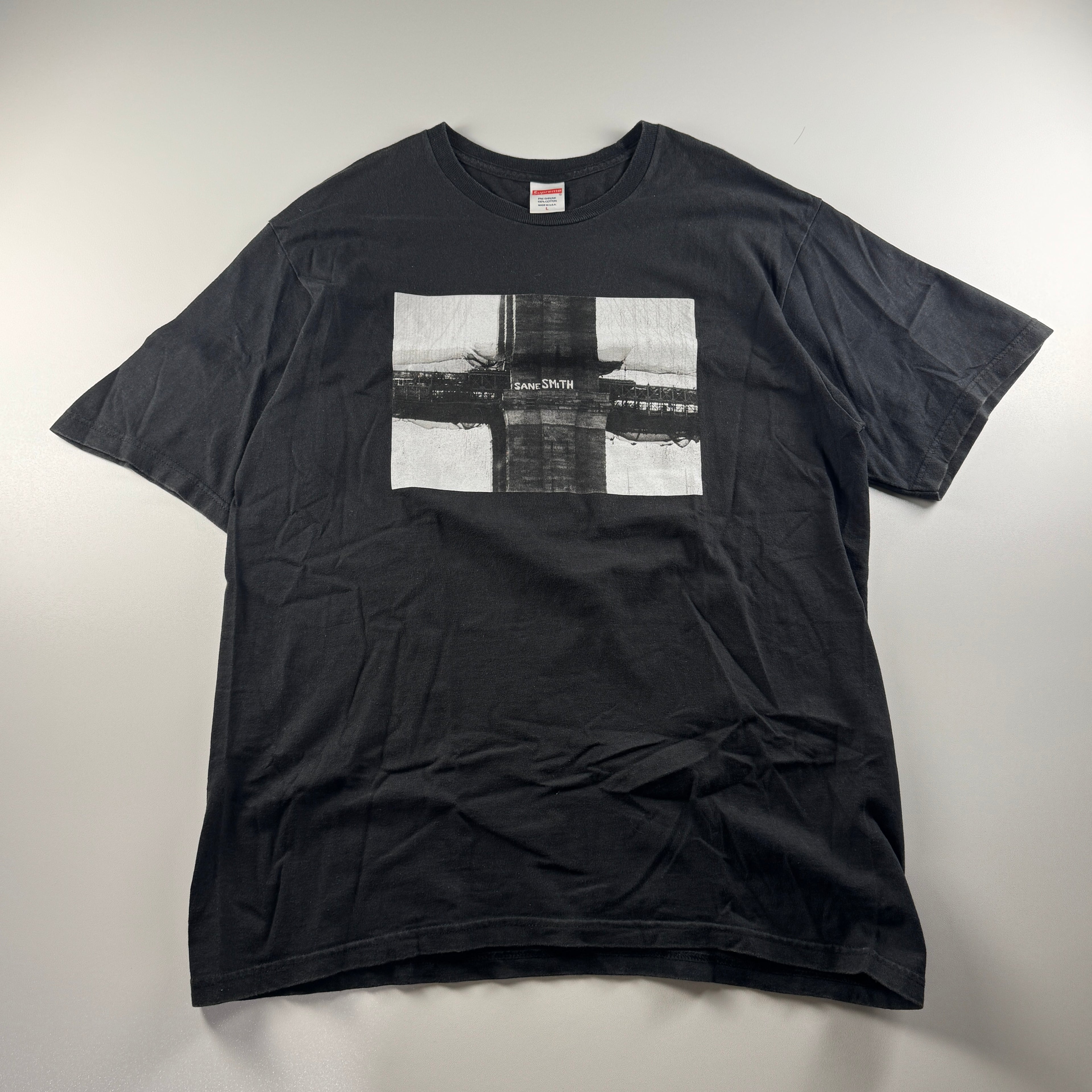 Supreme Bridge Black Tee (L)