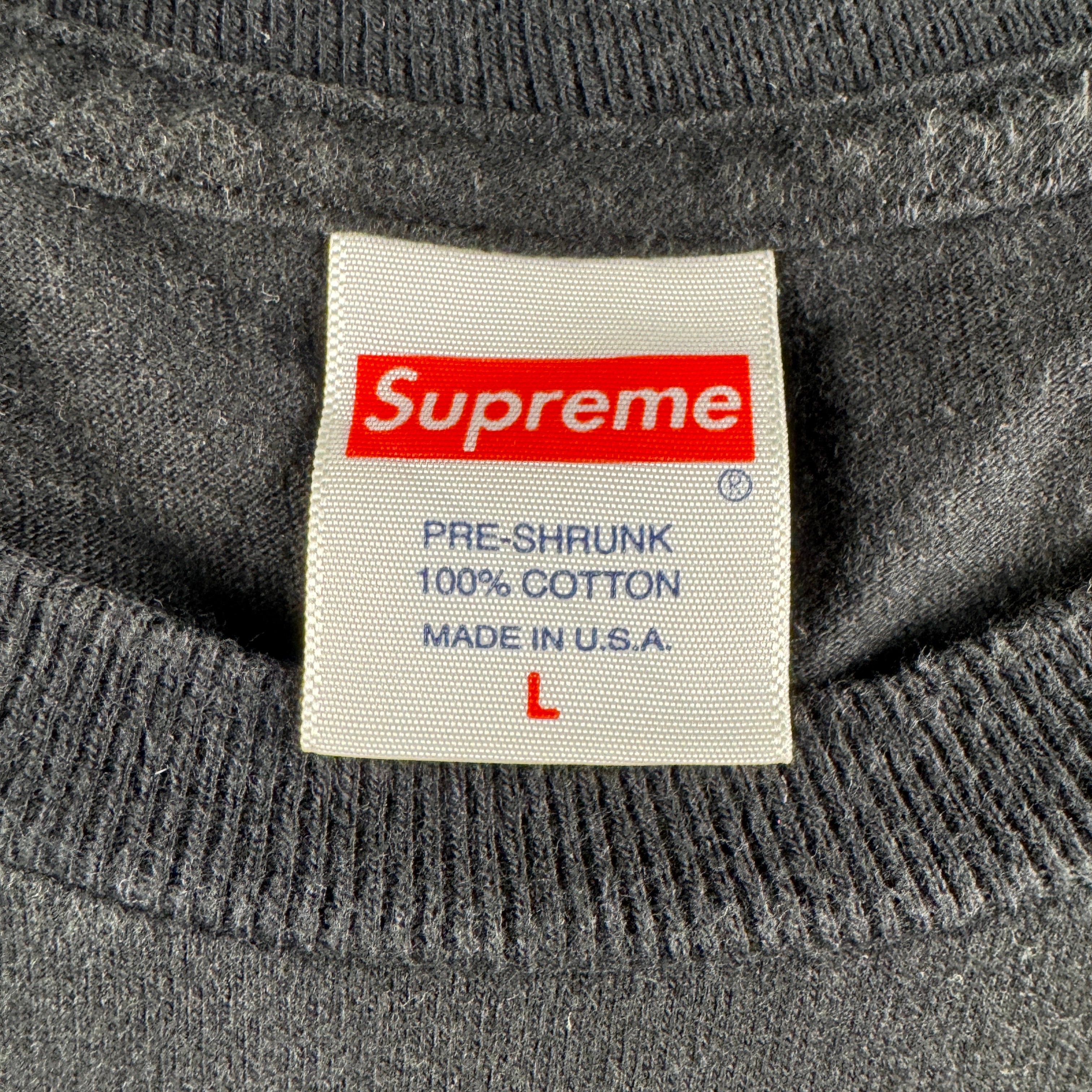 Supreme Bridge Black Tee (L)