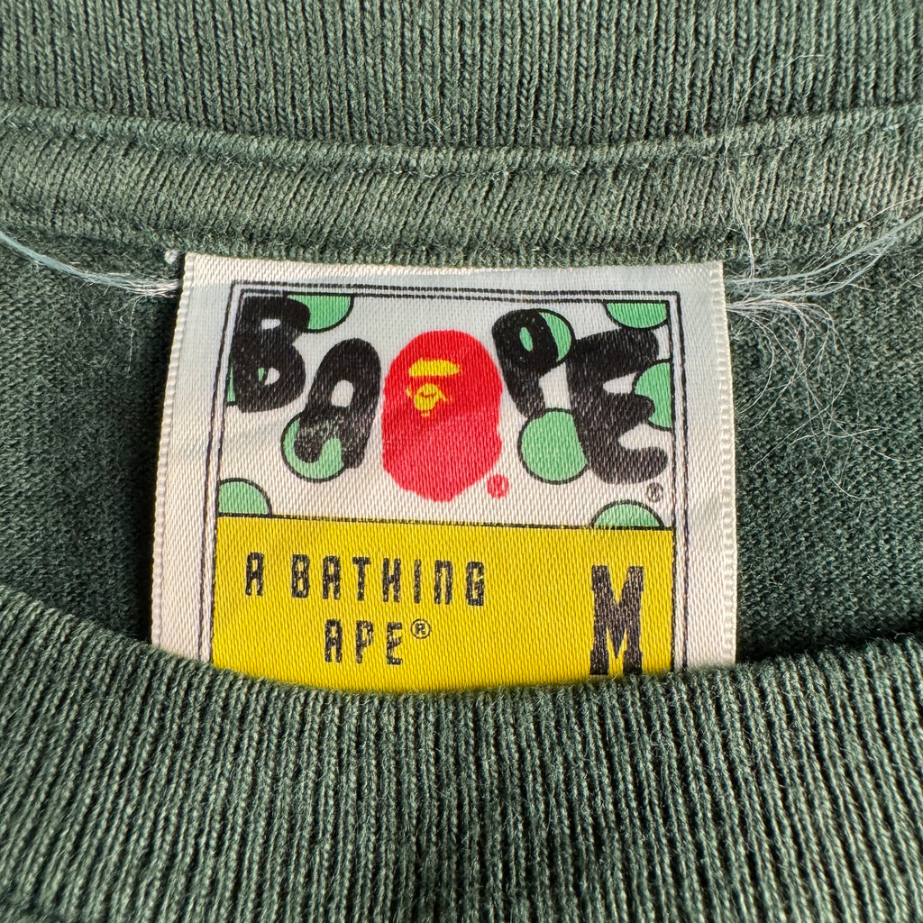 BAPE College Green Tee (M)