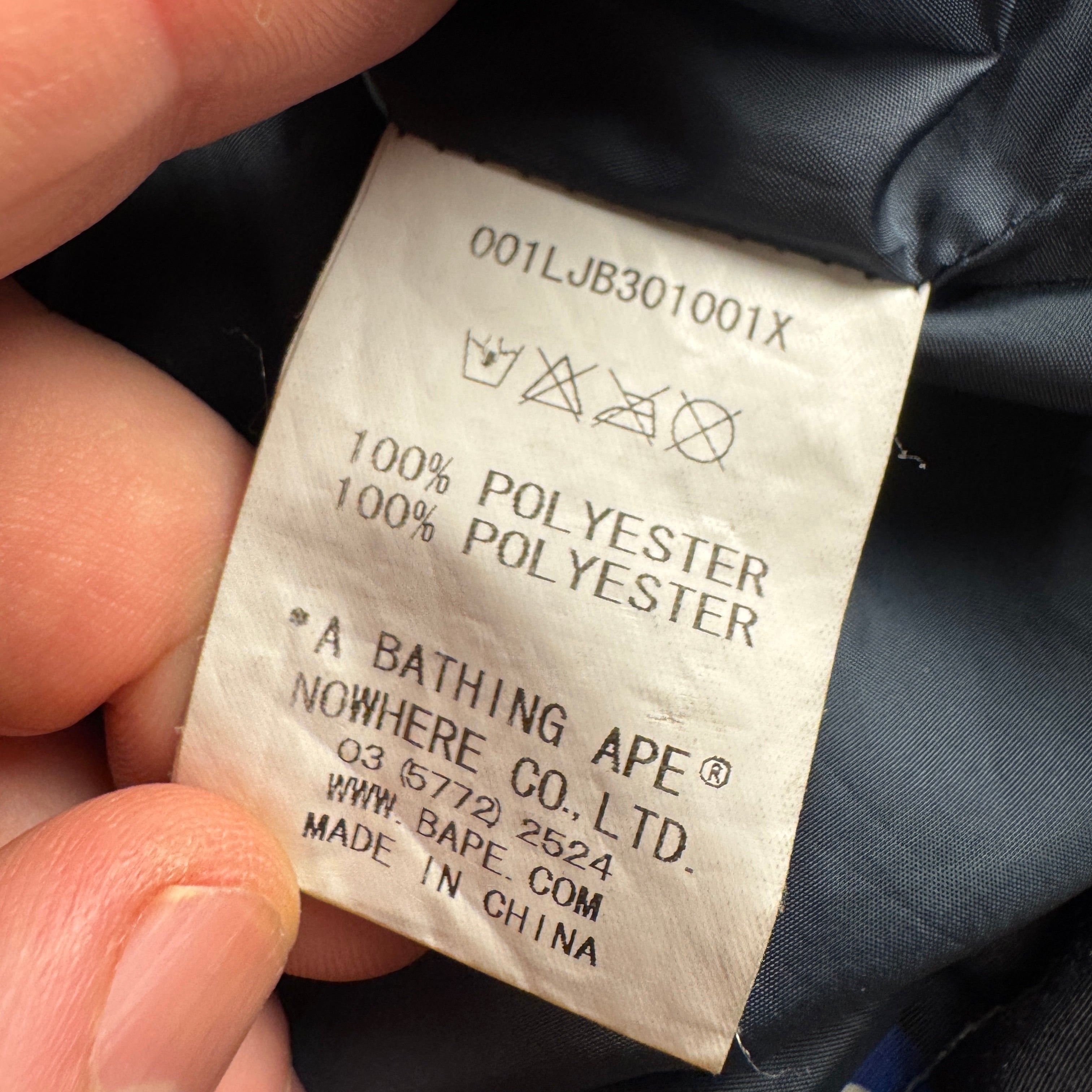 BAPE Multi Camo Patchwork Rain Jacket (M)