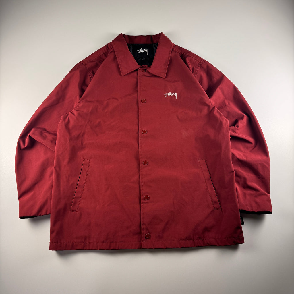 Stussy Bordeaux Coach Jacket (M)