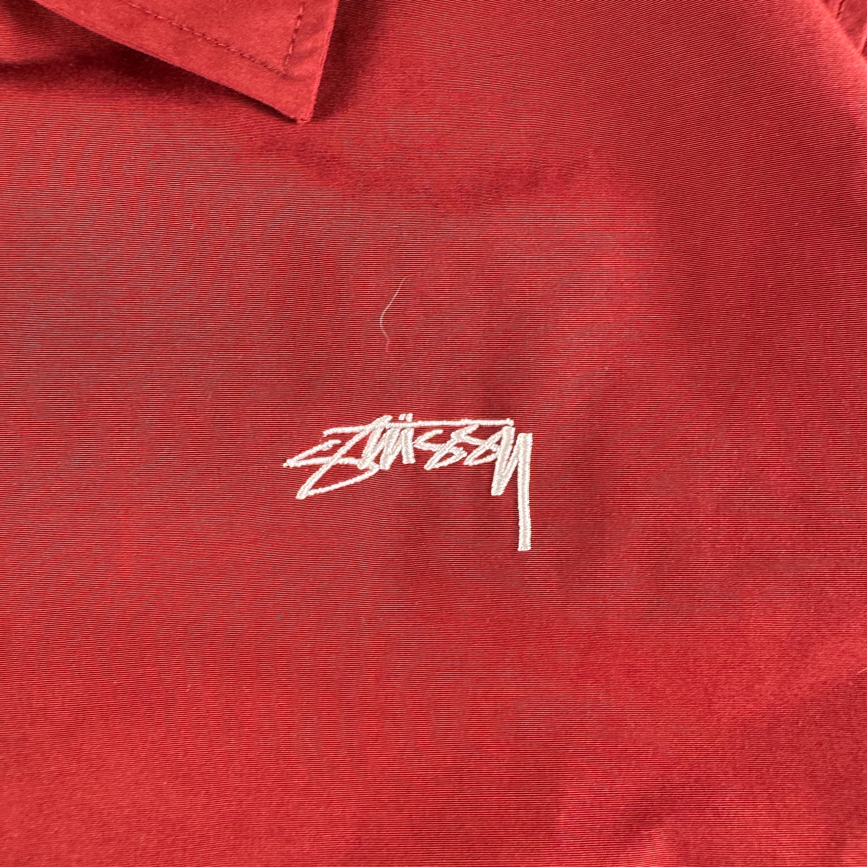 Stussy Bordeaux Coach Jacket (M)
