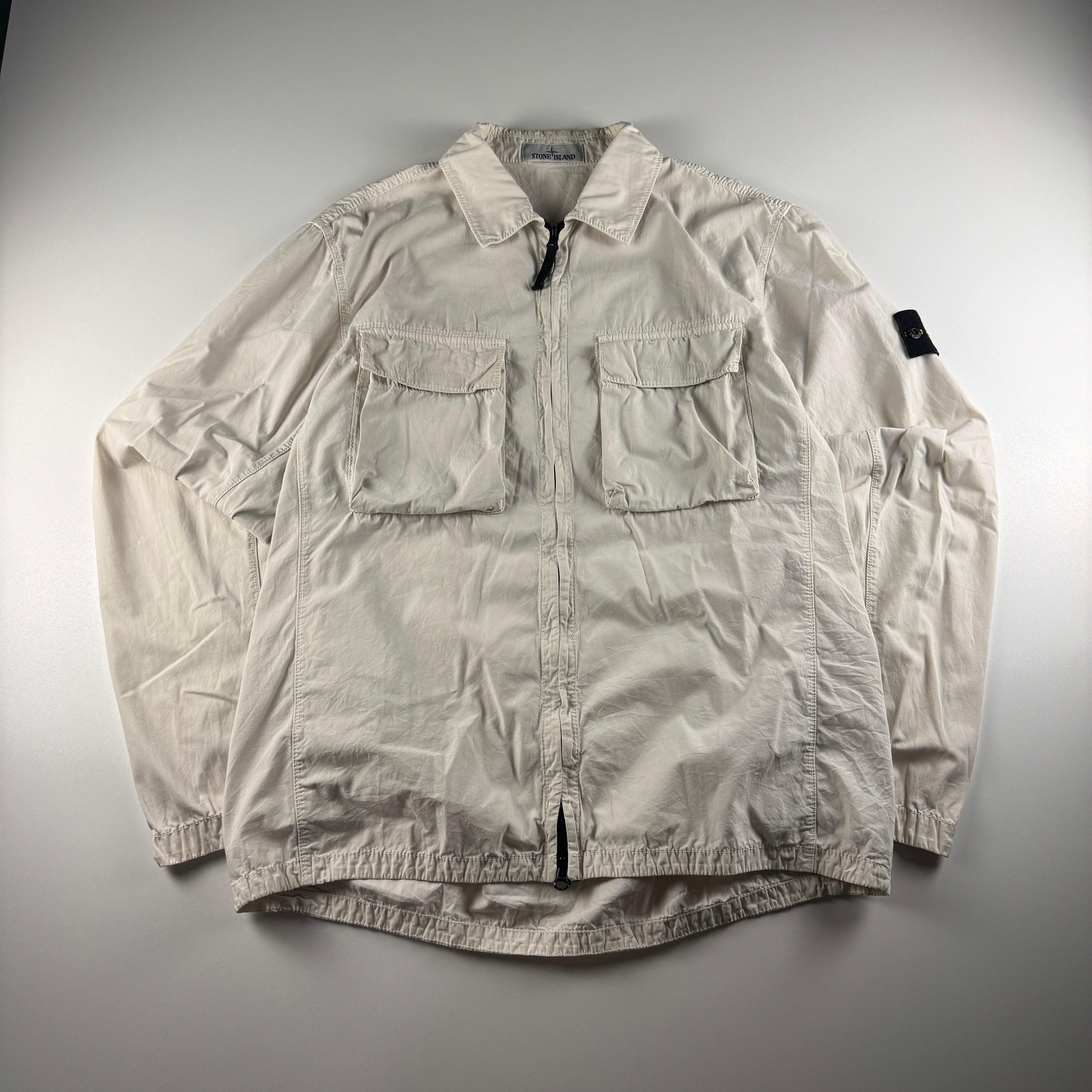 Stone Island Zip Up Overshirt Jacket (XL) – SUPERMARKETT