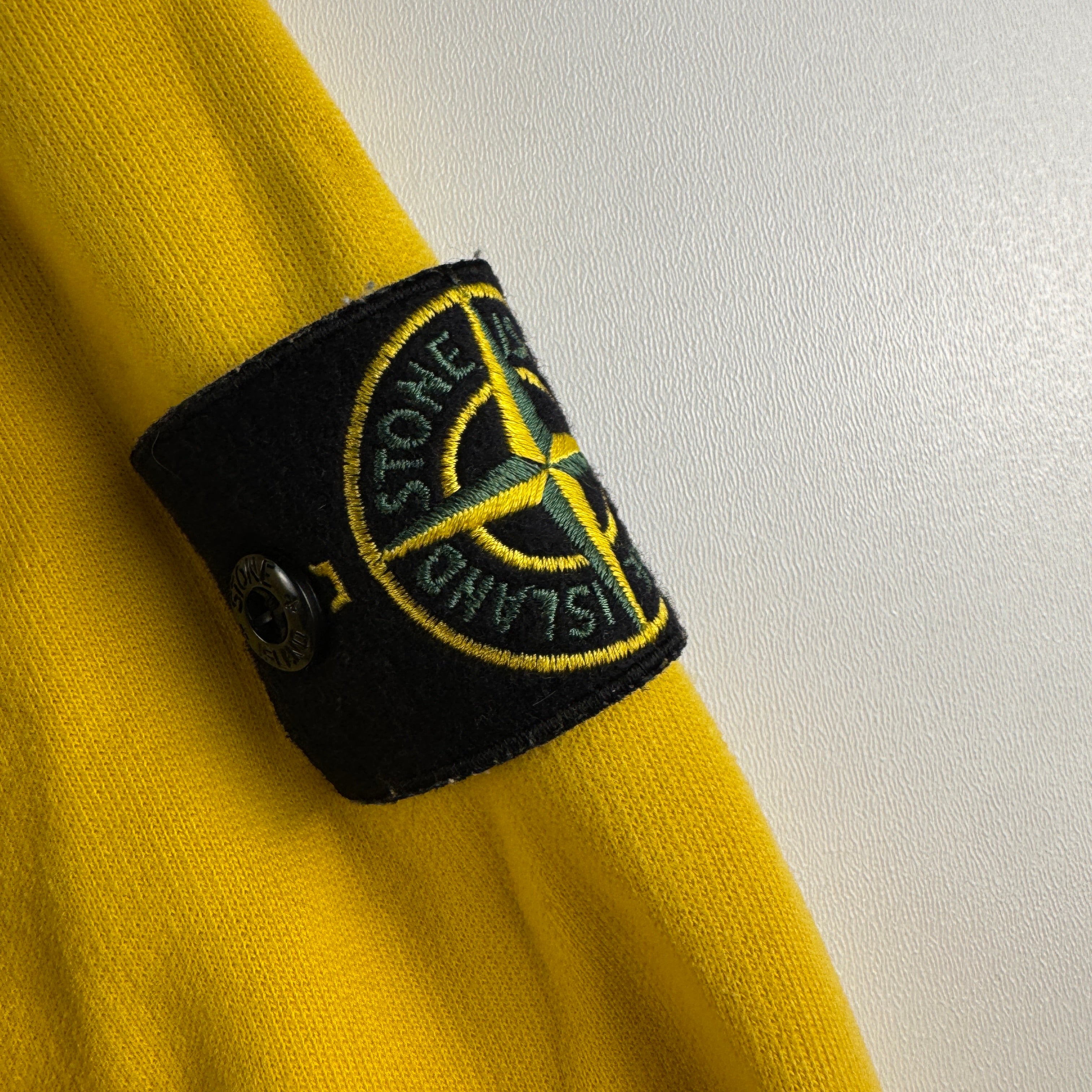Stone Island Yellow Sweater (M)
