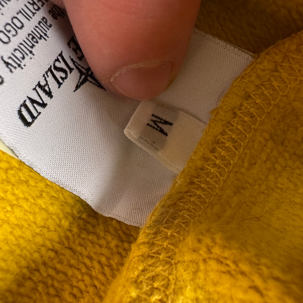 Stone Island Yellow Sweater (M)