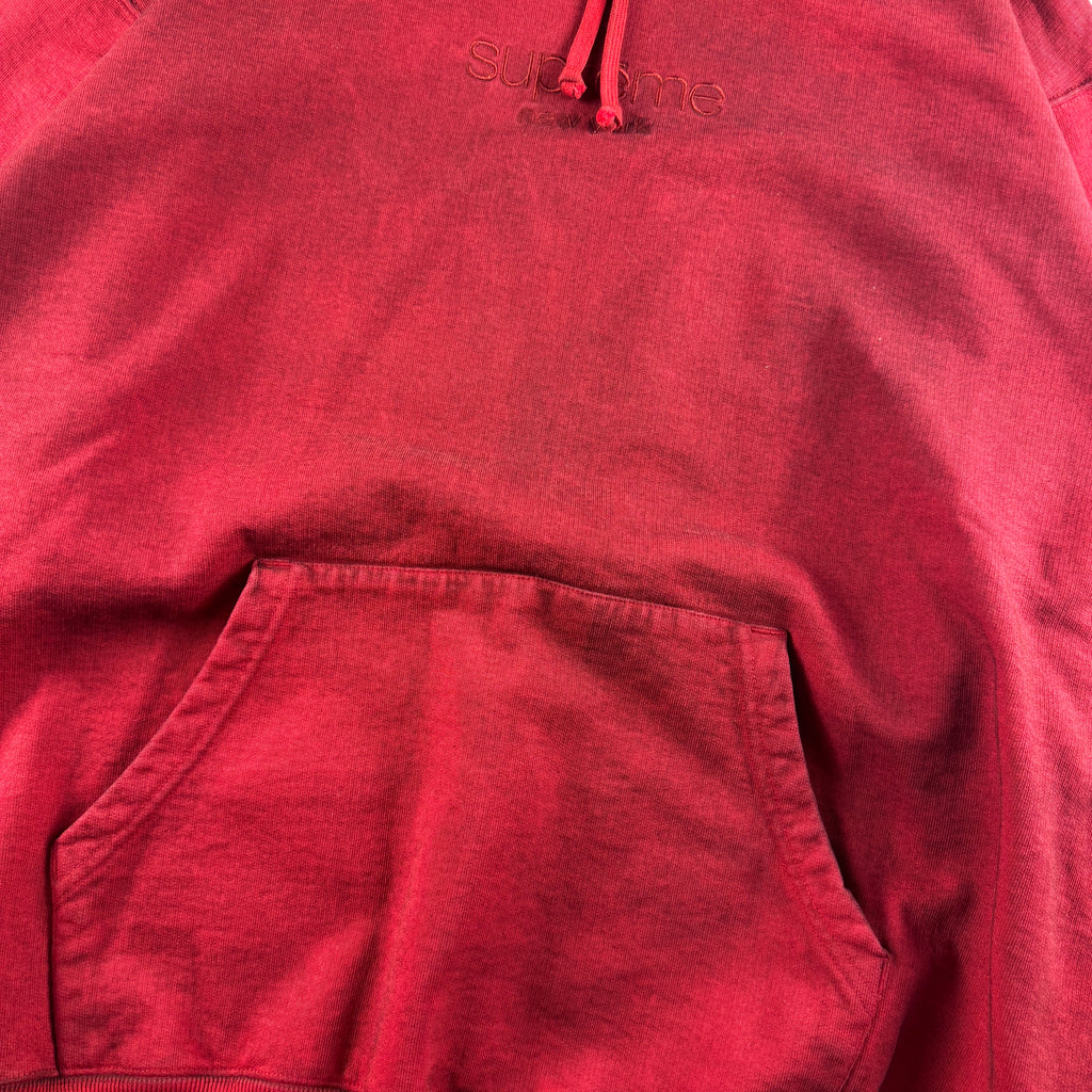 Supreme Spray Classic Logo Red Sweater (L)