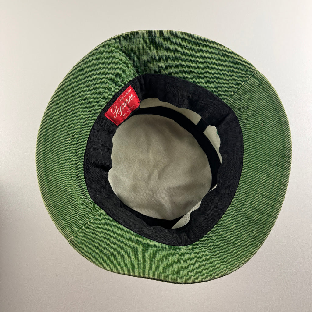 Supreme Twill Crusher Green Bucket Hat (S/M)