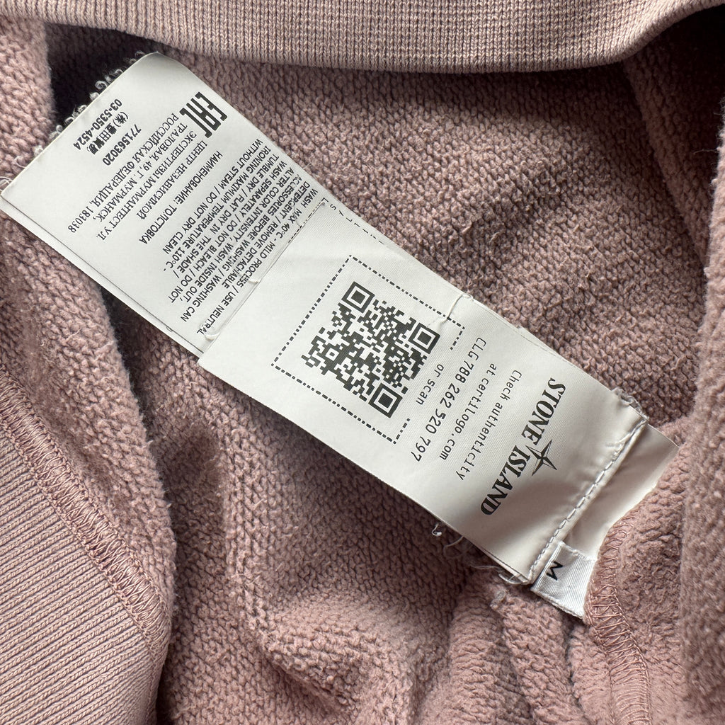 Stone Island Pink Sweater (M)
