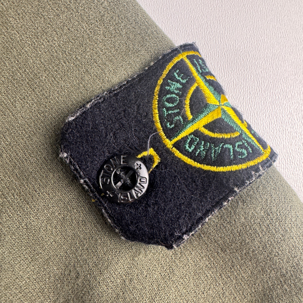 Stone Island Olive Heavy Sweater (S)