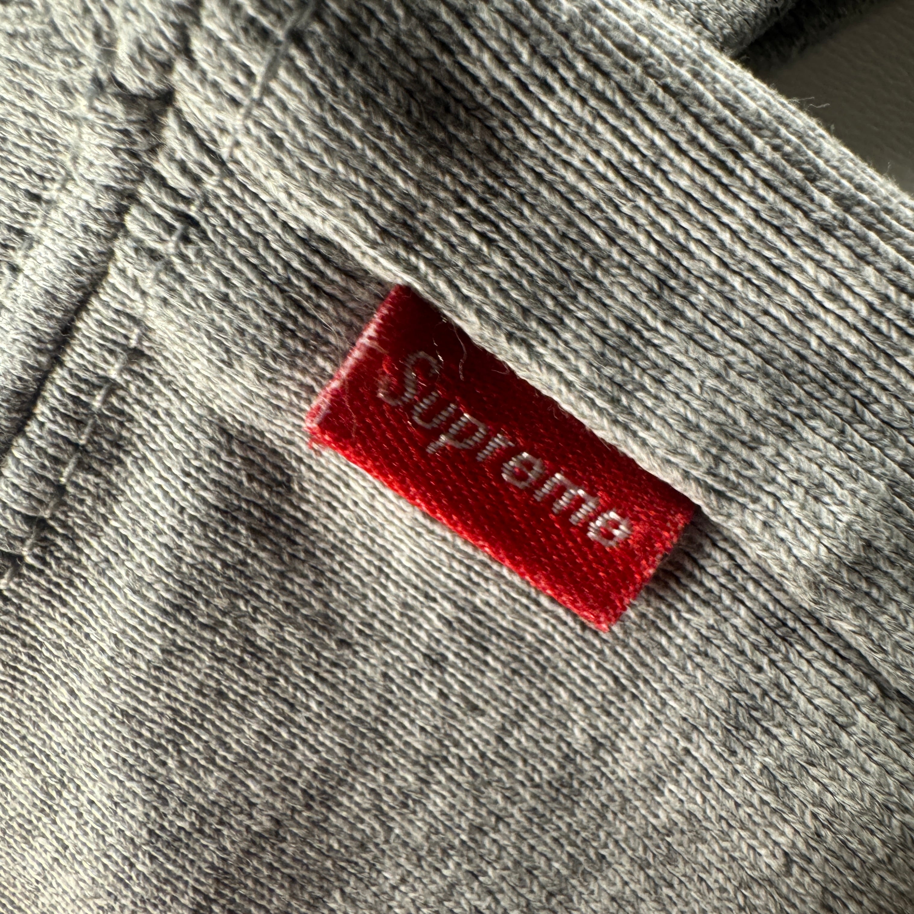Supreme Digital Logo Grey Hoodie (L)