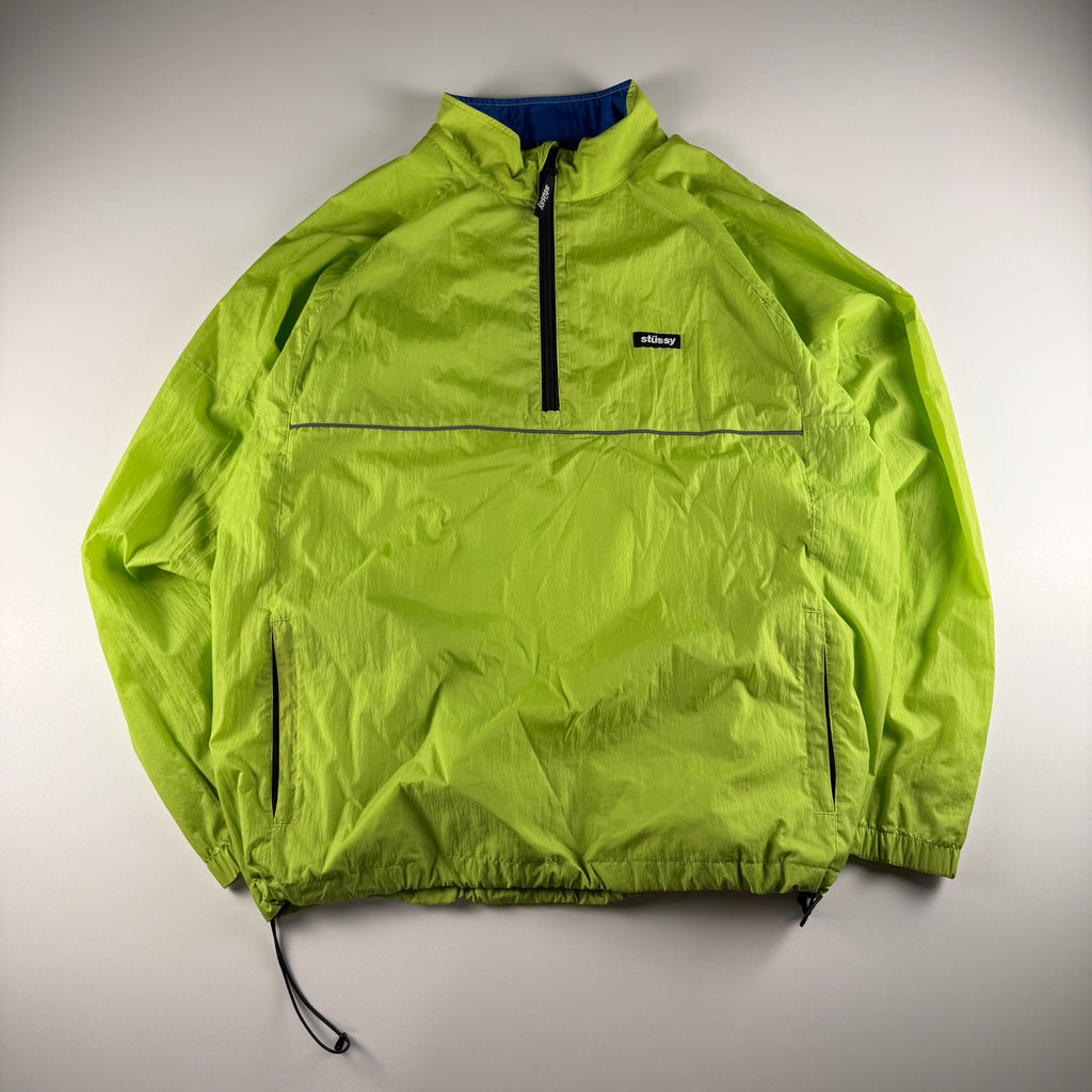 Stussy Nylon Fluo Green Jacket (M)