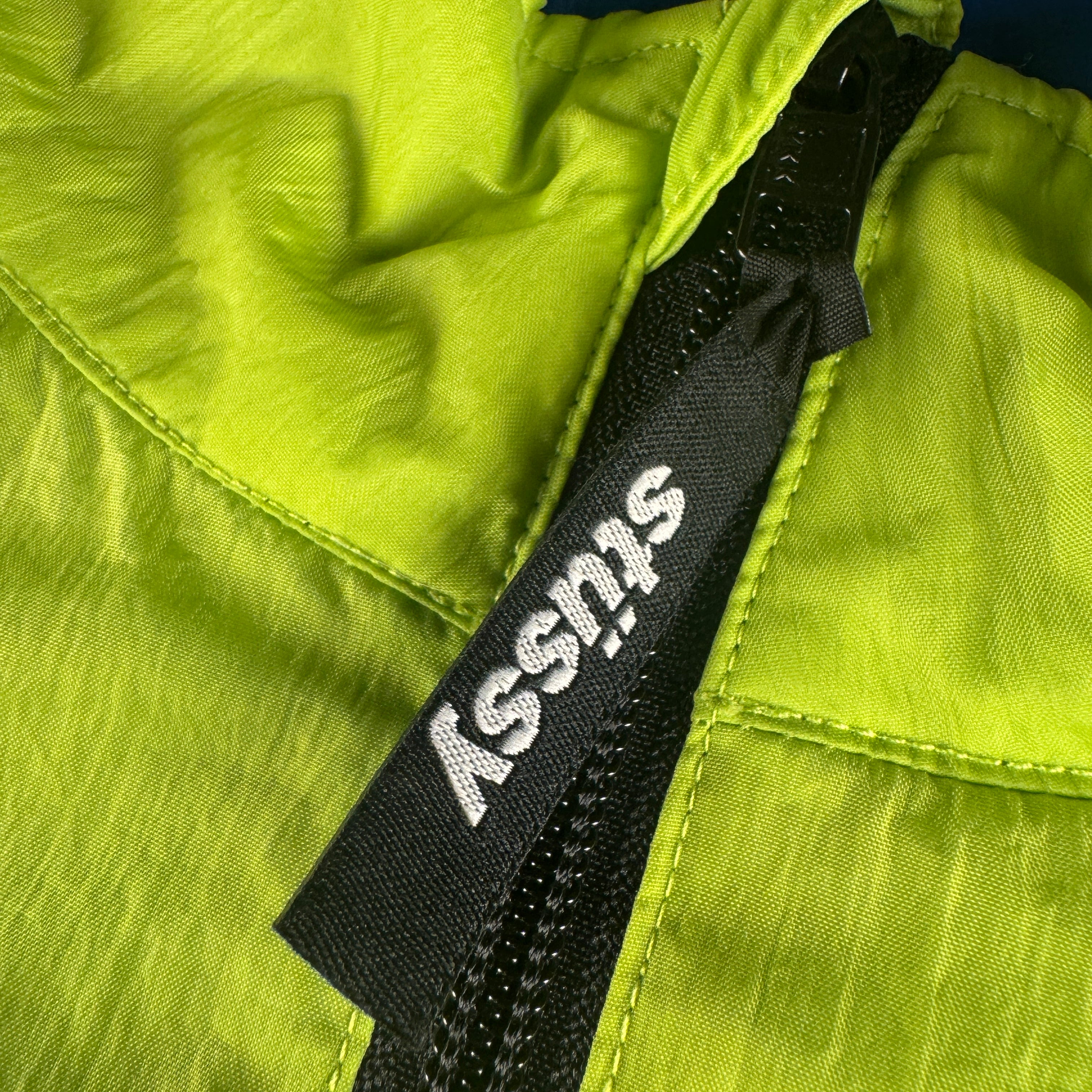 Stussy Nylon Fluo Green Jacket (M)