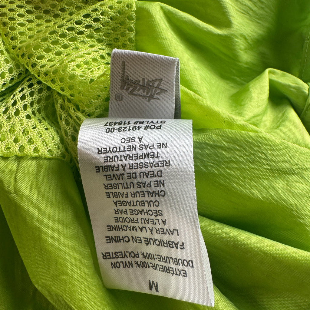 Stussy Nylon Fluo Green Jacket (M)