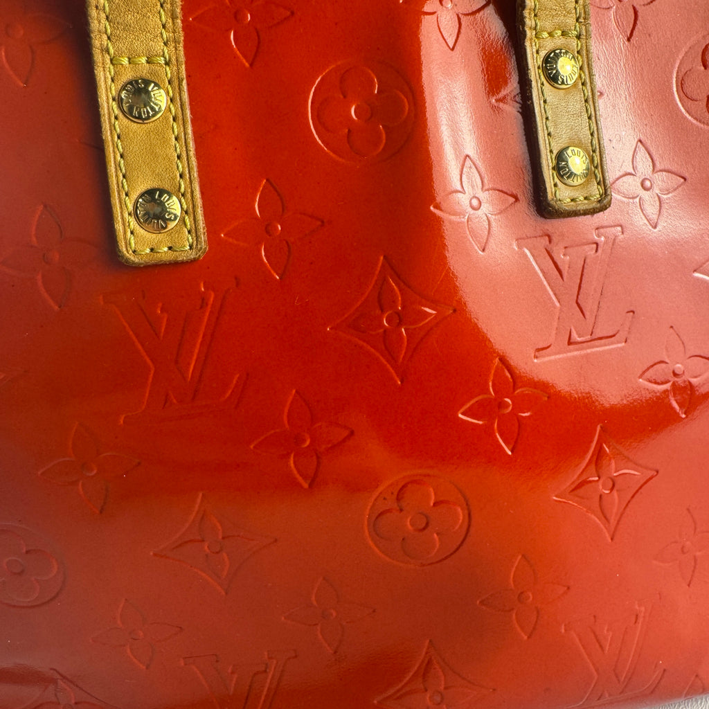 Louis Vuitton Reade PM Red Verni Leather
