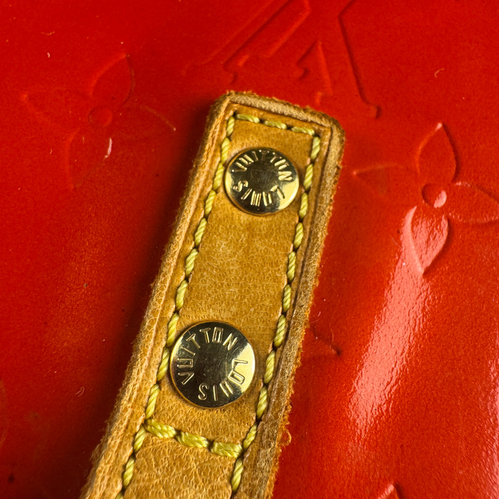 Louis Vuitton Reade PM Red Verni Leather