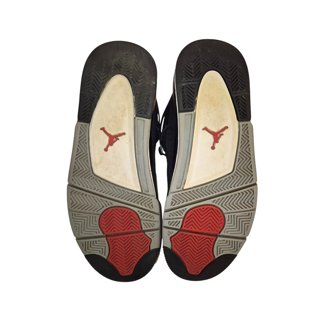 Jordan 4 Black Canvas (US9.5 - EU43) - 8/10