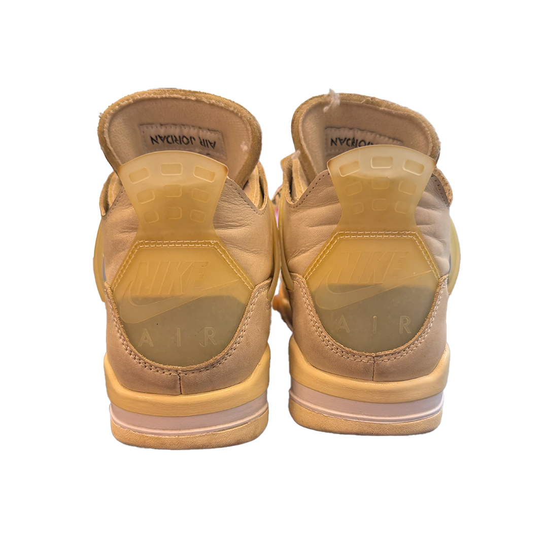 Jordan 4 Off-White Sail (USW7.5 / EU38.5) - 7.5/10
