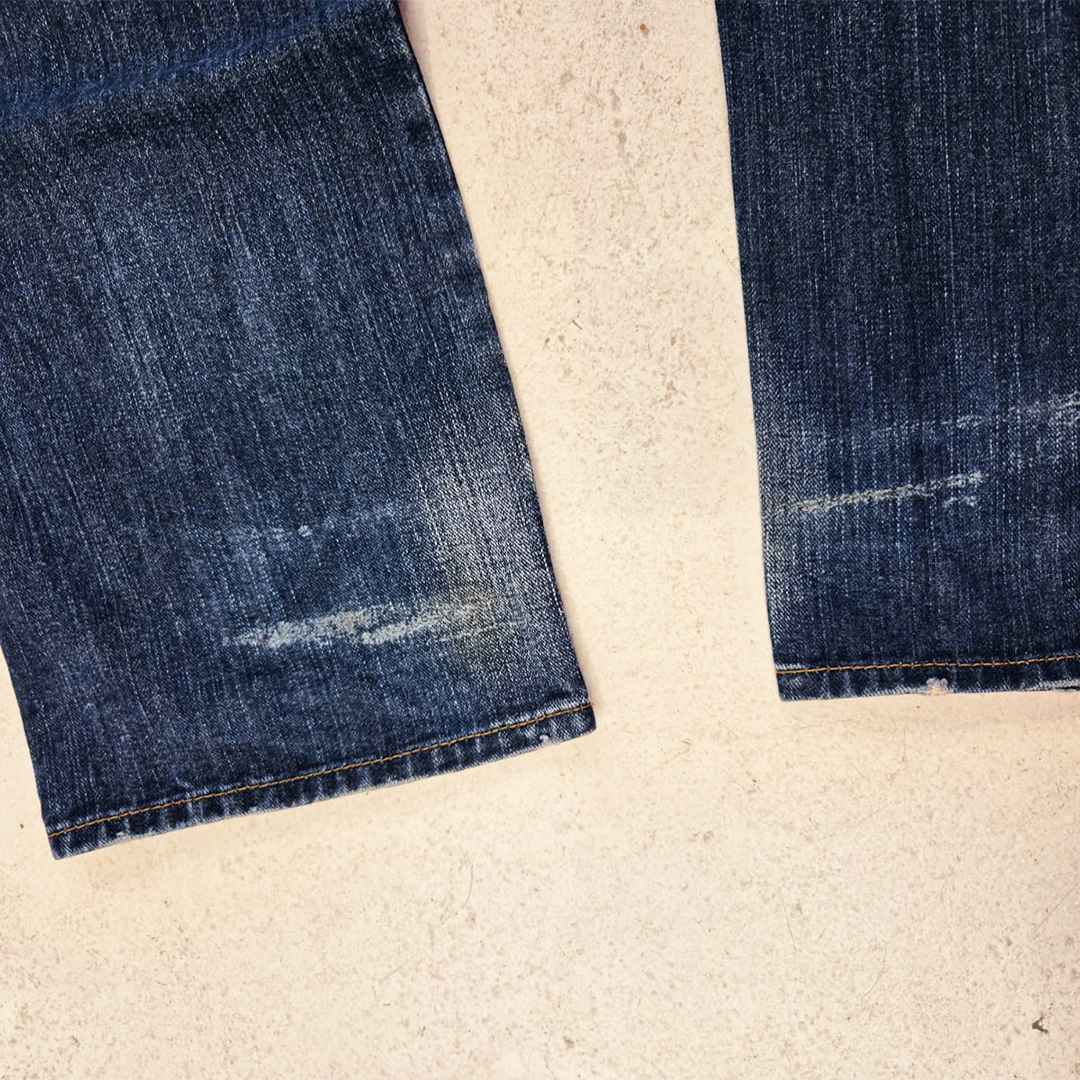 Duden Hokusai Dragon Denim Pants (L)