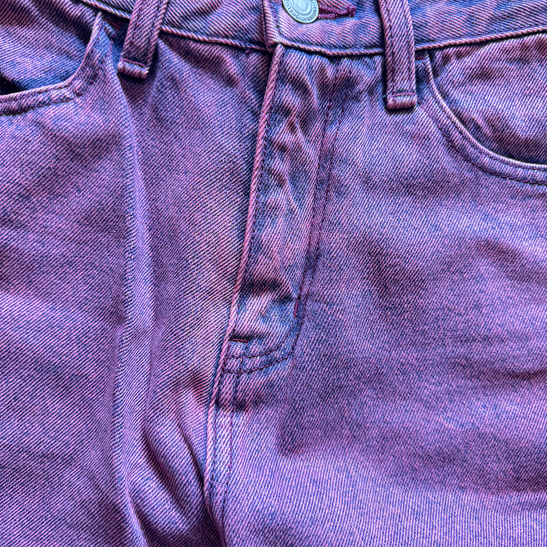 Journal Standard Pink and Blue Denim Pants (S)