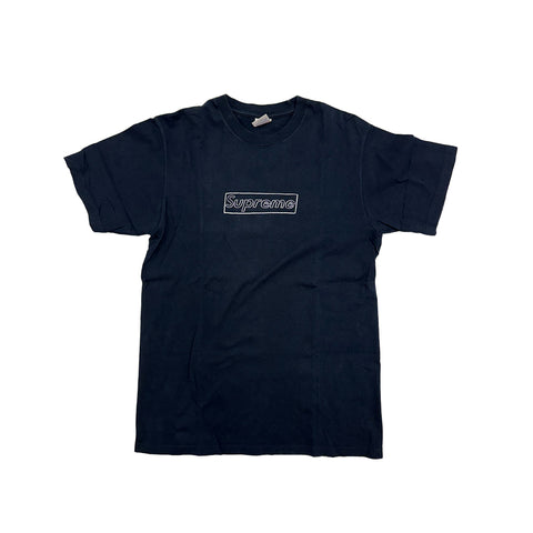 Supreme Kaw Box Logo Navy Tee (S)