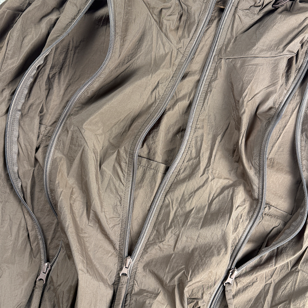 COLN Running Brown Tech Jacket (One Size)