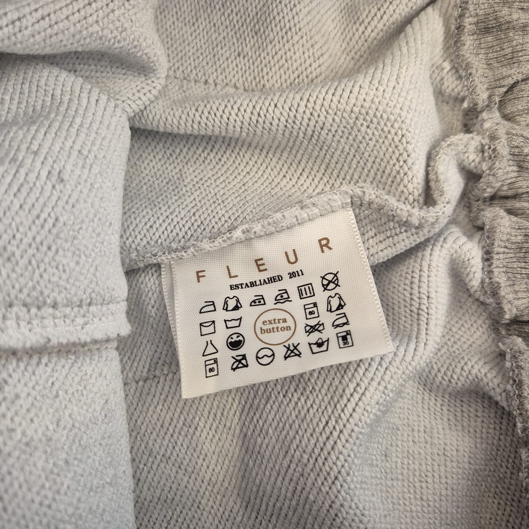 Coln Korean Style Grey Sweat Pants (F)