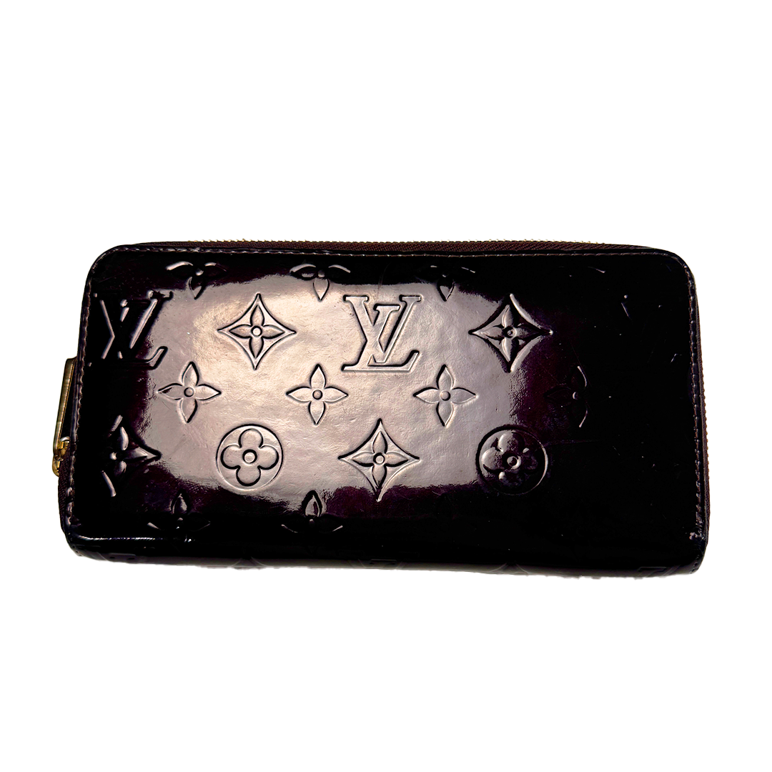Louis Vuitton Monogram Verni Zippy Wallet