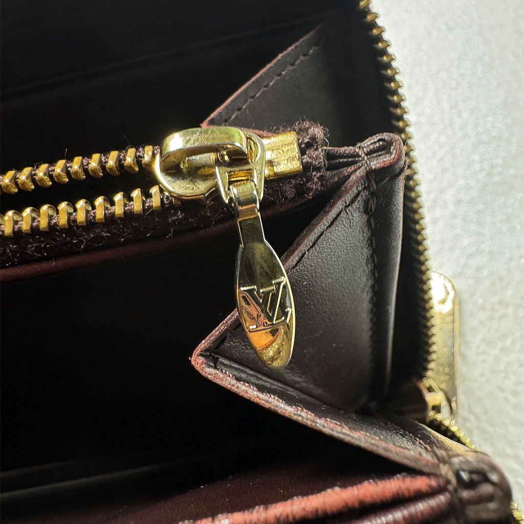 Louis Vuitton Monogram Verni Zippy Wallet