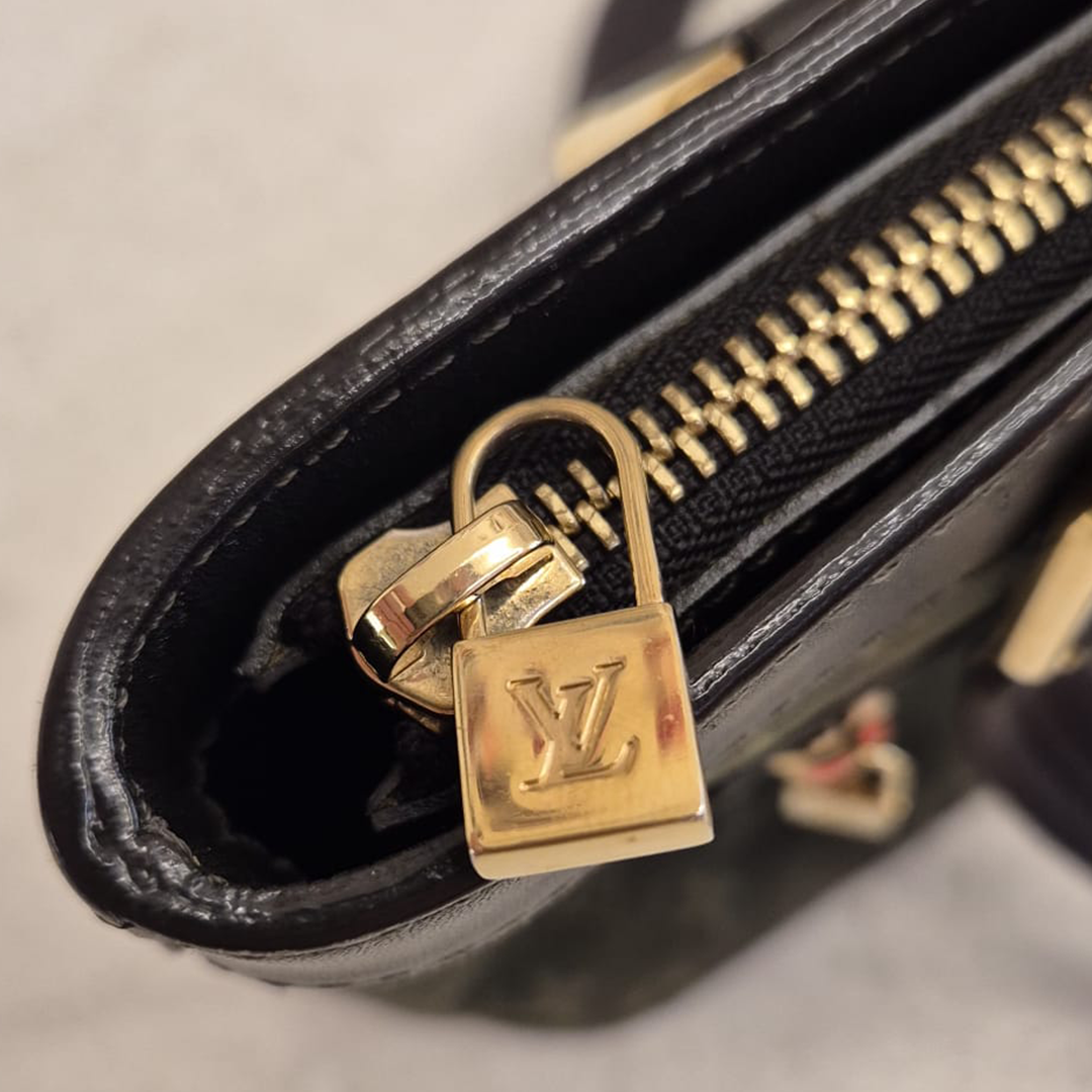 Louis Vuitton Lucille Canvas Emerald Green Hand Bag