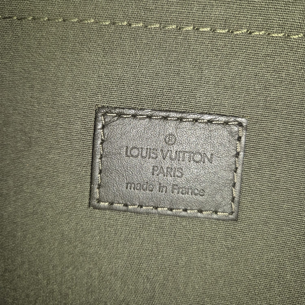 Louis Vuitton Lucille Canvas Emerald Green Hand Bag