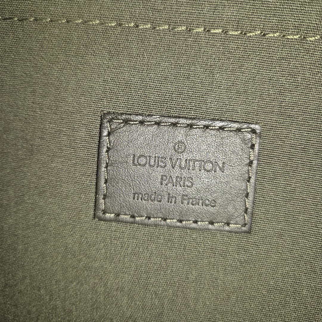 Louis Vuitton Lucille Canvas Emerald Green Hand Bag