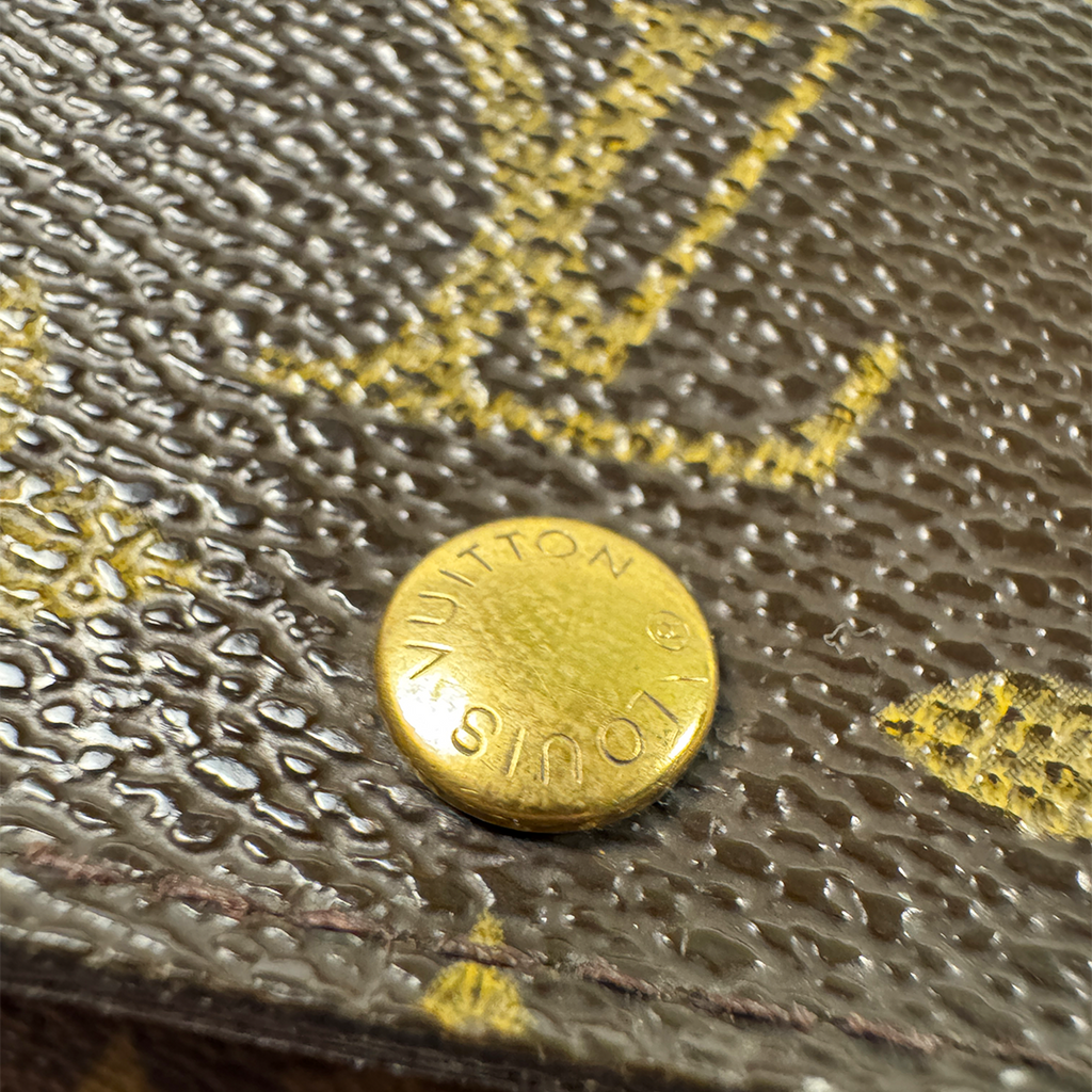 Louis Vuitton Porte Monnaie Zip Monogram Bifold Wallet