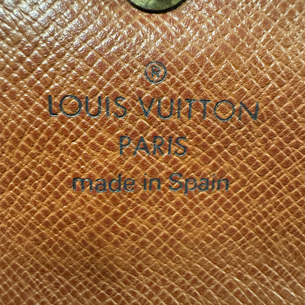 Louis Vuitton Porte Monnaie Zip Monogram Bifold Wallet