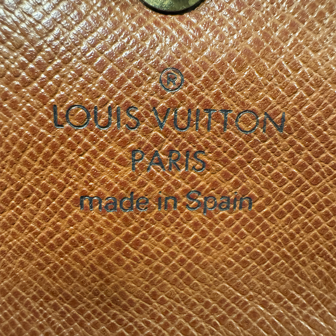 Louis Vuitton Porte Monnaie Zip Monogram Bifold Wallet