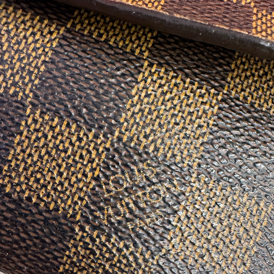 Louis Vuitton Damier Ebene Sarah Credit Long Wallet