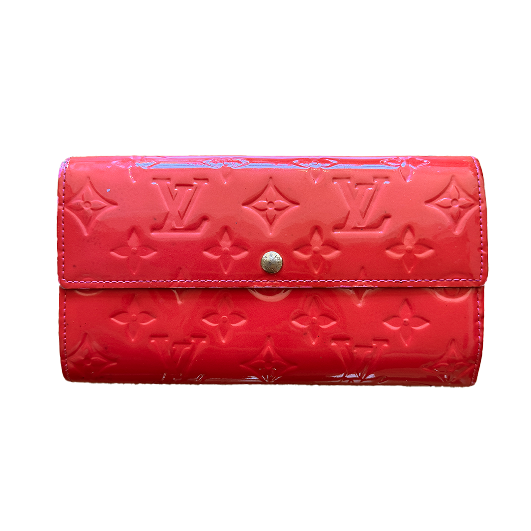 Louis Vuitton Vernis Pink Wallet